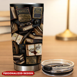 Reading Book 20oz Tumbler - Personalized Gifts For Book Lovers