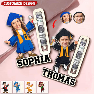 Personalized Graduation Photo Money Holder Class Of 2025