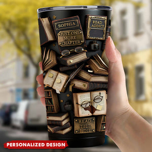 Reading Book 20oz Tumbler - Personalized Gifts For Book Lovers