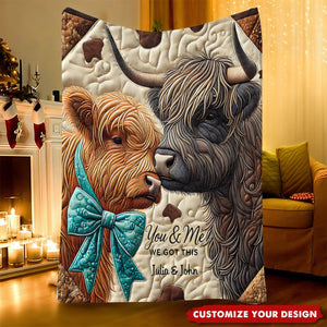 You & Me We Got This - Personalized Blanket