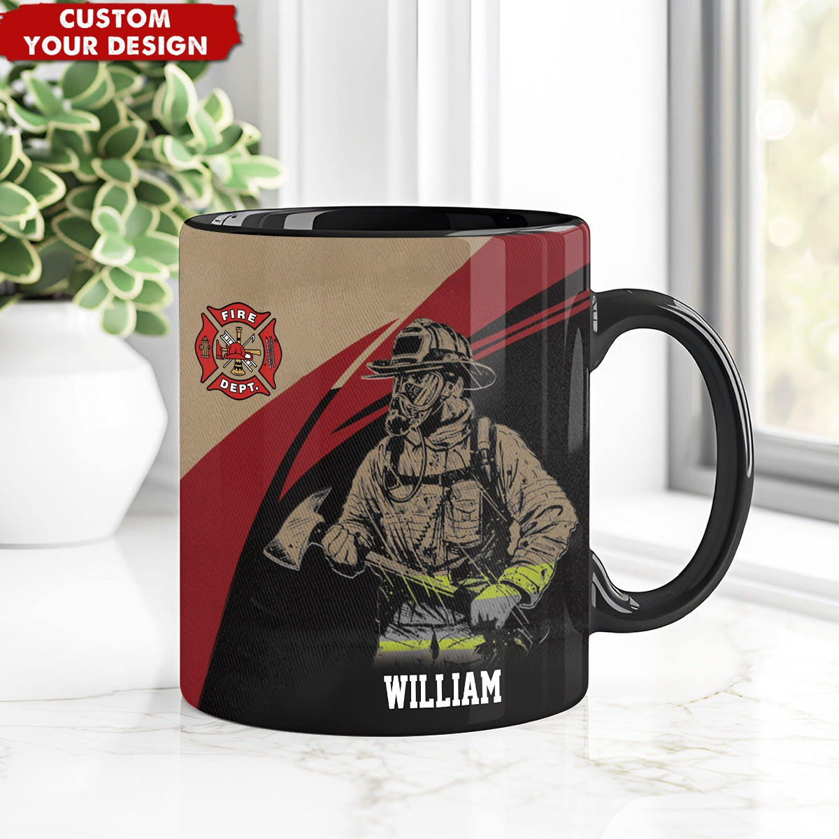 Fire Operations Mug Personalized Firefighter Coffee Mug - Gift For Firefighter - OKBANDS