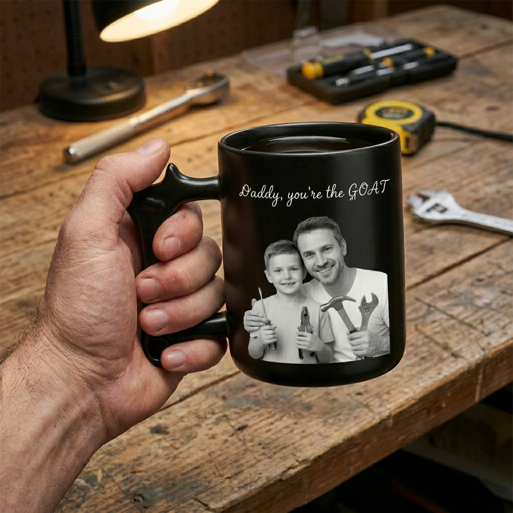 Custom Photo Mug Father's Day Gift For Dad And Husband