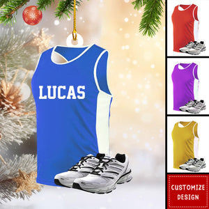 New Release Personalized Running Christmas Ornament - Gift For Runner