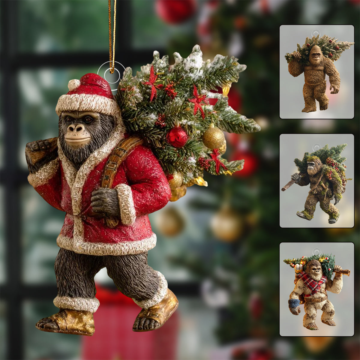 Wildlife Wonders Christmas Hanging Ornament
