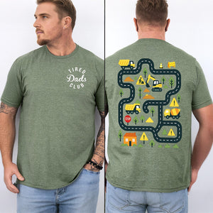 Tired Dads Club Shirt  - Gift For Hardworking Dads