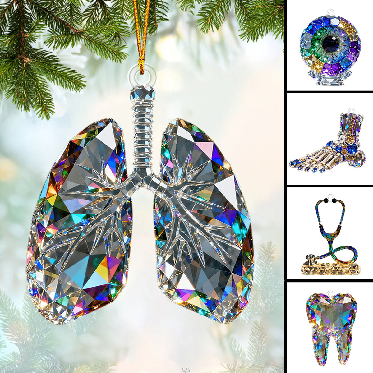 Love Nurse Life-Acrylic Nurse Ornament-Gift For Nurse