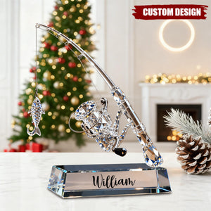 Personalized Fishing Rod Plaque - Gift For Fishing Lover