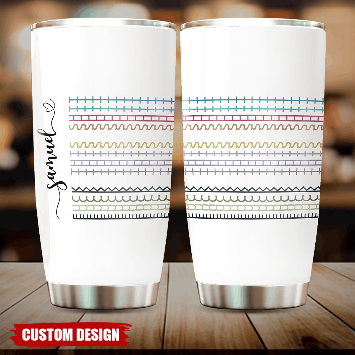F*ck This Sh*t Hidden Message - Personalized Tumbler, Funny Gifts for Coworker, Friend
