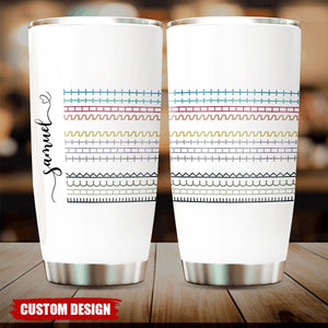 F*ck This Sh*t Hidden Message - Personalized Tumbler, Funny Gifts for Coworker, Friend