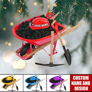 Personalized Coal Miner Christmas Ornament Gift For Coal Miner - 2024 New Release