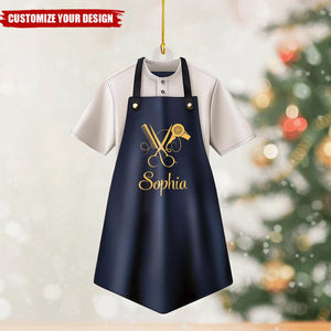 Personalized Hairdresser Christmas Ornaments Hair Stylist Gift - 2024 New Release