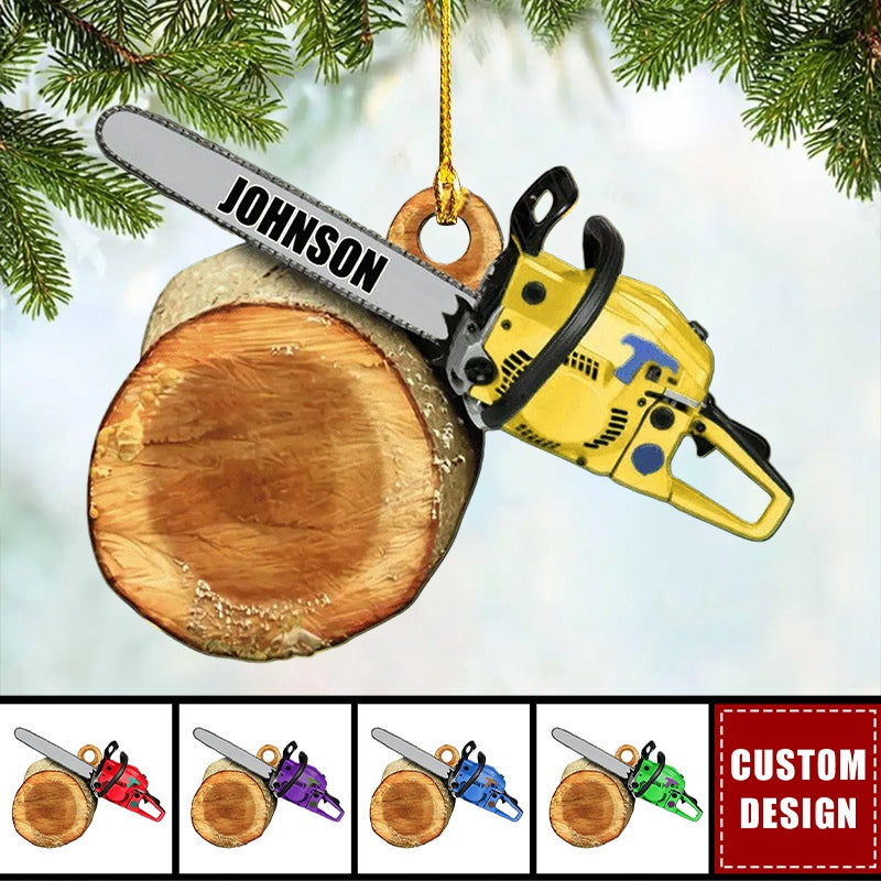 Personalized Arborist Ornaments - Gift For Tree Trimmer -  New Release