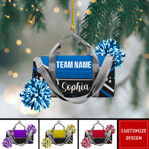 Personalized Cheerleading Ornament - 2024 New Release