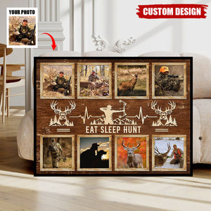 Personalized Deer Hunting Poster, Deer Hunter Gift, Hunting Gift for Dad, Hunter Wall Art