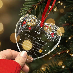 Personalized Parent Memorial Christmas Ornament - Gift For Sympathy & Remembrance