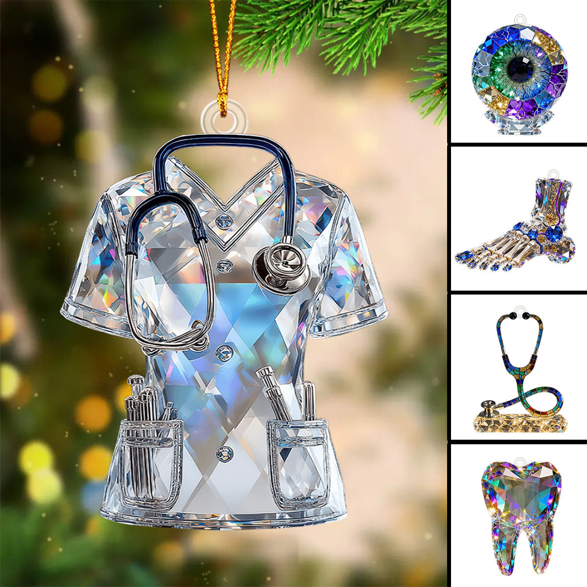 Love Nurse Life-Acrylic Nurse Ornament-Gift For Nurse