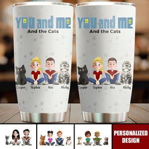 You And Me For Pet Parents-Personalized Tumbler