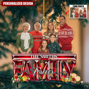 Personalized Photo Family Forever-Gift For Family Member