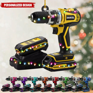 Personalized Drill Machine Ornament-Gifts For Maintenance personnel-2024 New Release