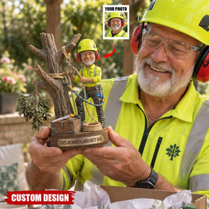 Personalized Arborist Acrylic Plaque, Photo Arborist Figurine
