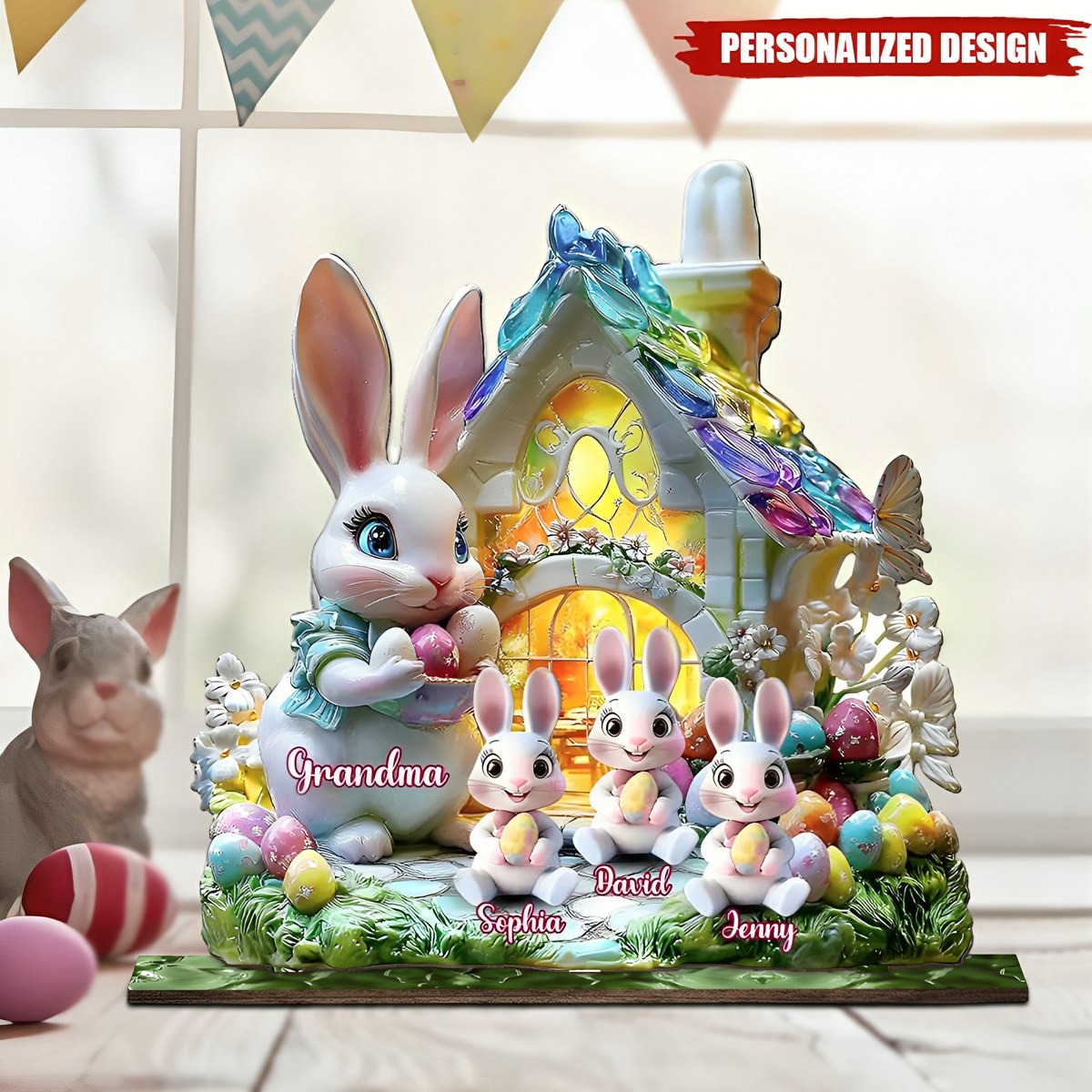 Grandma's Peeps-Personalized Grandma Big Freestanding