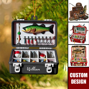 Personalized Fishing Tackle Box - Gift For Fishing Lovers