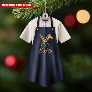 Personalized Hairdresser Christmas Ornaments Hair Stylist Gift - 2024 New Release
