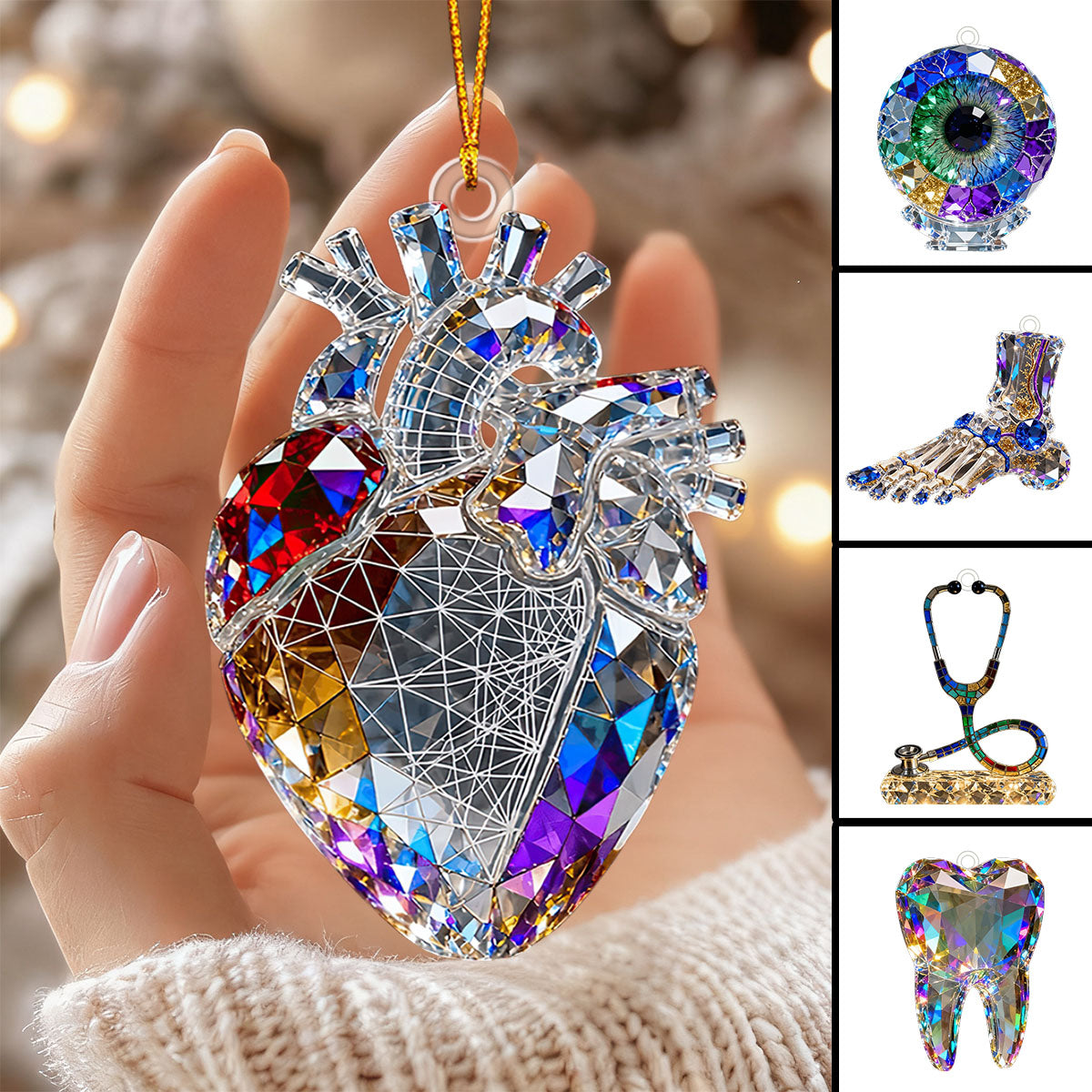 Love Nurse Life-Acrylic Nurse Ornament-Gift For Nurse