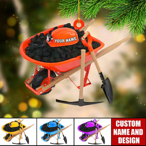 Personalized Coal Miner Christmas Ornament Gift For Coal Miner - 2024 New Release