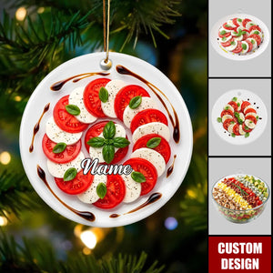 Personalized Salad Ornament,Gift For Salad Lovers