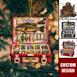 Personalized Fishing Tackle Box - Gift For Fishing Lovers