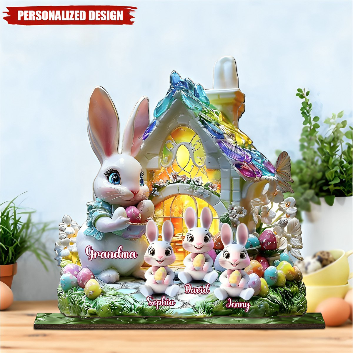 Grandma's Peeps-Personalized Grandma Big Freestanding