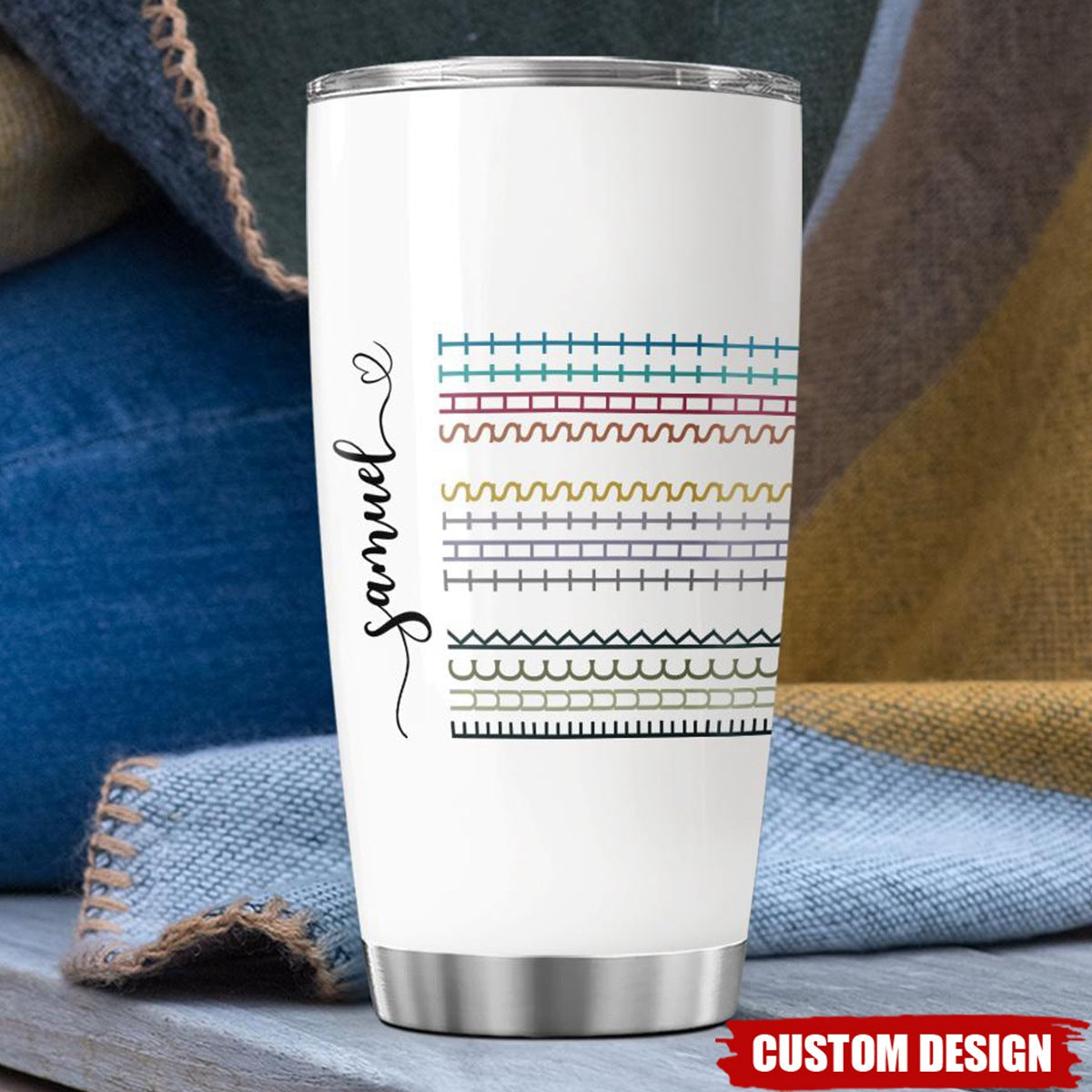 F*ck This Sh*t Hidden Message - Personalized Tumbler, Funny Gifts for Coworker, Friend