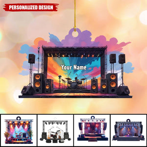 Personalized Music festivals/Concert Ornament-Gift For Music Lovers-2024 New Release