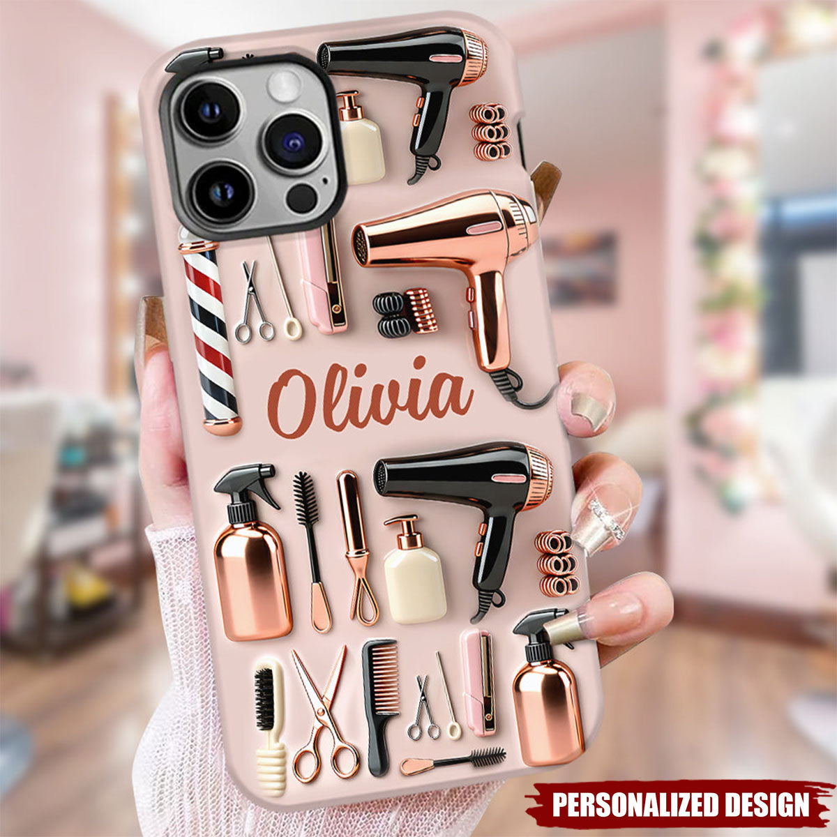 Perfect Hair Stylist-Personalized Hairdresser Phone Case