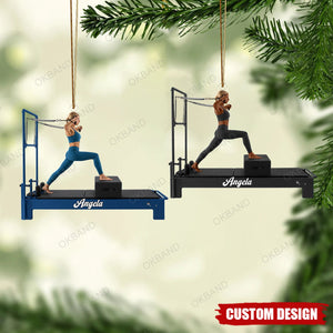 Personalized Pilates Ornament - Gift For Pilates Lovers