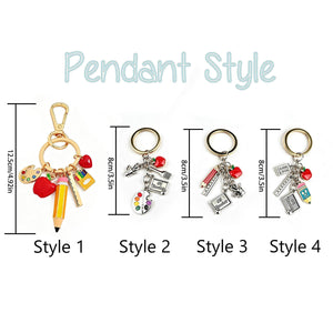Personalized Back to School Keychain - Teacher Appreciation Gift