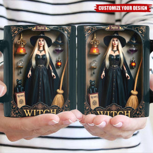 Magical Witch - Personalized Witch Custom Coffee Mug