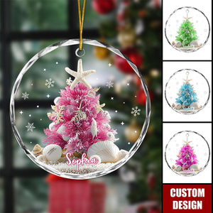 Personalized Sea Theme Christmas Ornament