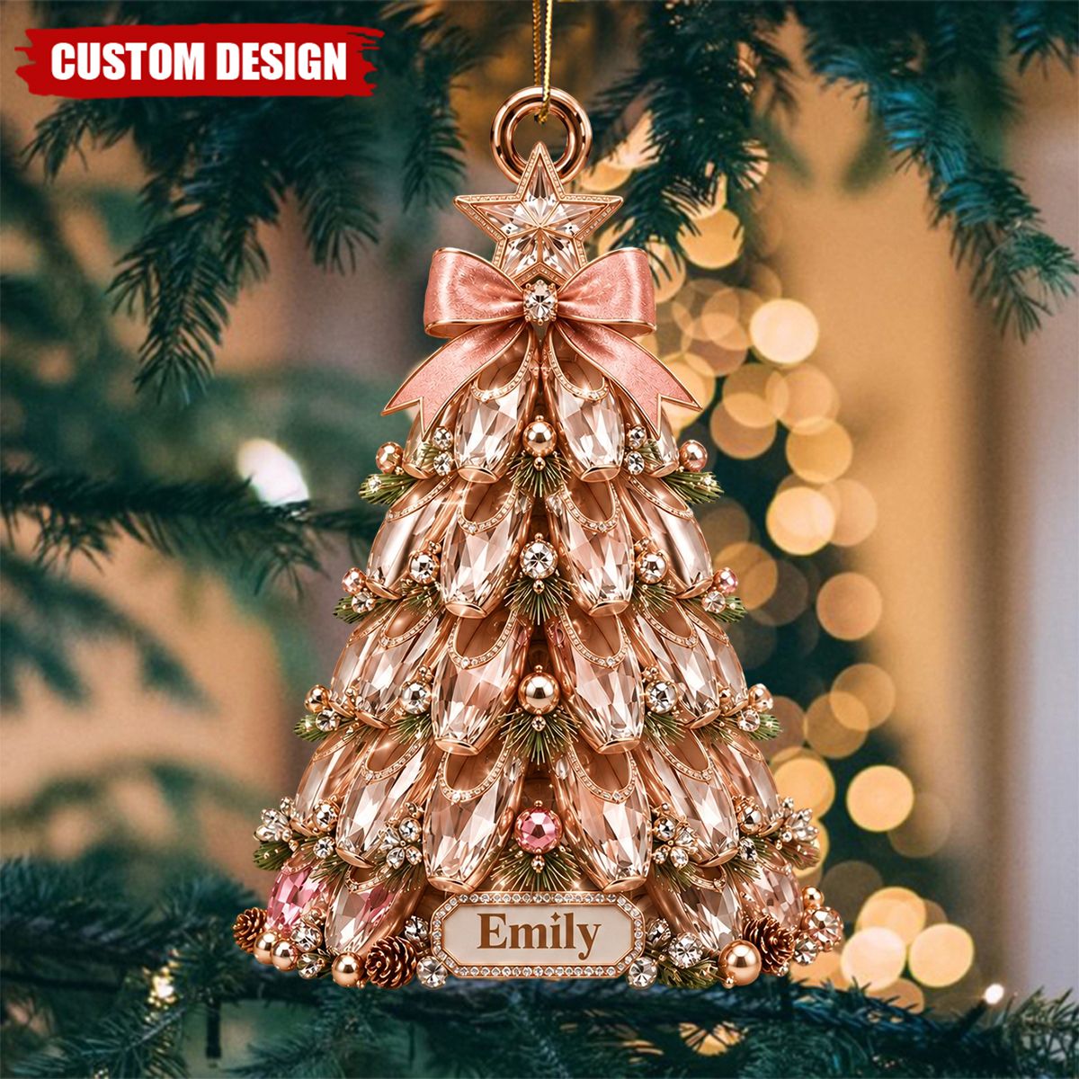 Personalized Ballet Christmas Ornament,Ballet Lovers Gift