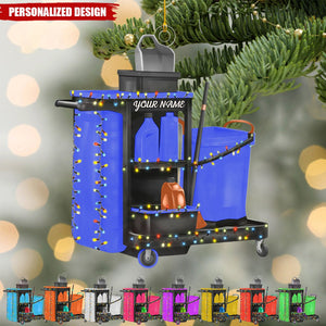 Personalized Housekeeper/Janitor Tools Ornament-Gifts For Housekeeper Janitor-2024 New Release
