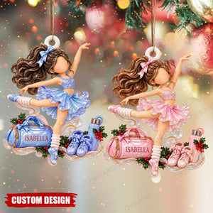 Personalized Dancer Christmas Ornament, Gift for Dancing Lovers