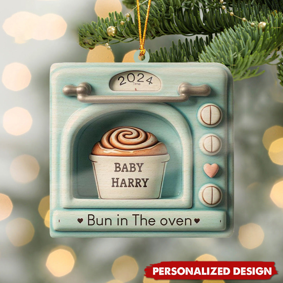 Bun In The Oven Tree Ornament - AYA Design