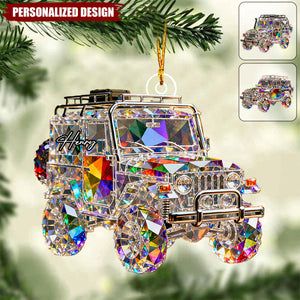 Personalized Car Christmas Ornament