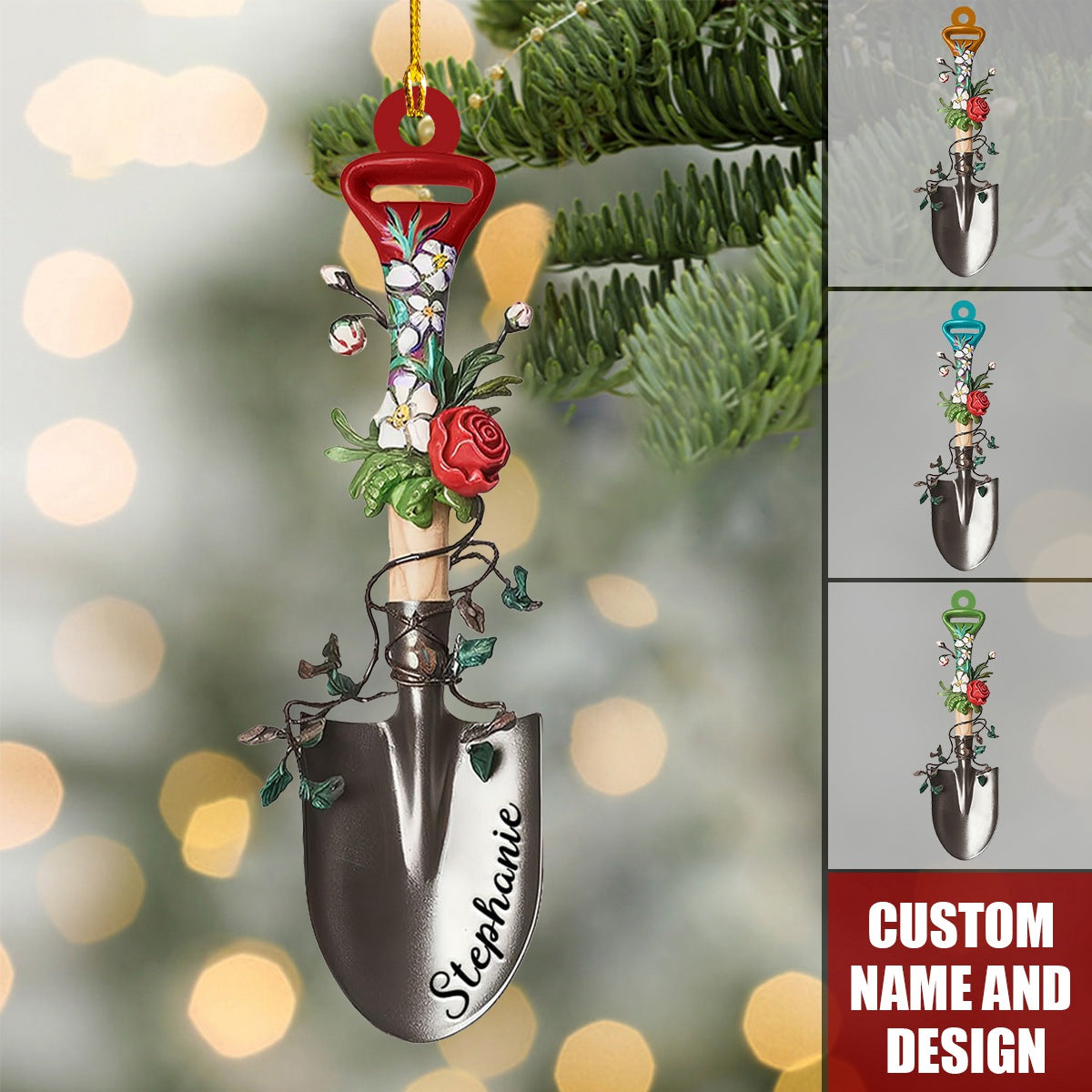 2024 New Release Personalized Gardening Christmas Ornaments -Gifts For Gardener