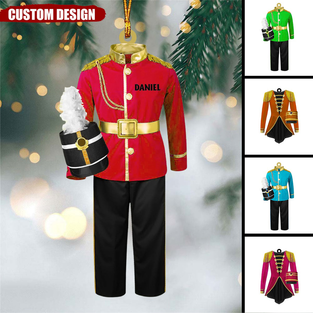 Personalized Girl Boy Marching Band Ornament - 2024 New Release