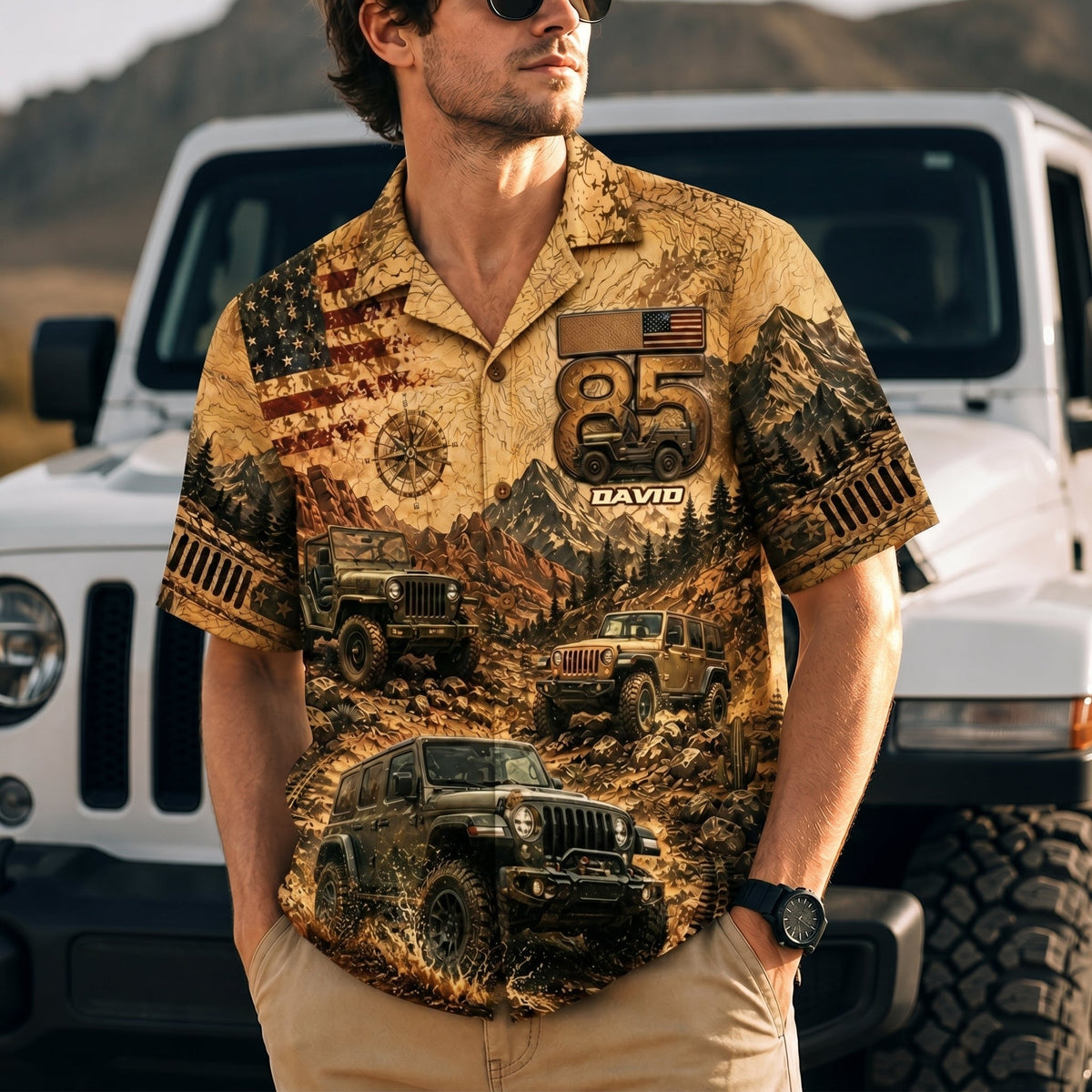 85th Anniversary Off-Road Hawaiian Shirt - Personalized Gift For Off-Road Lovers
