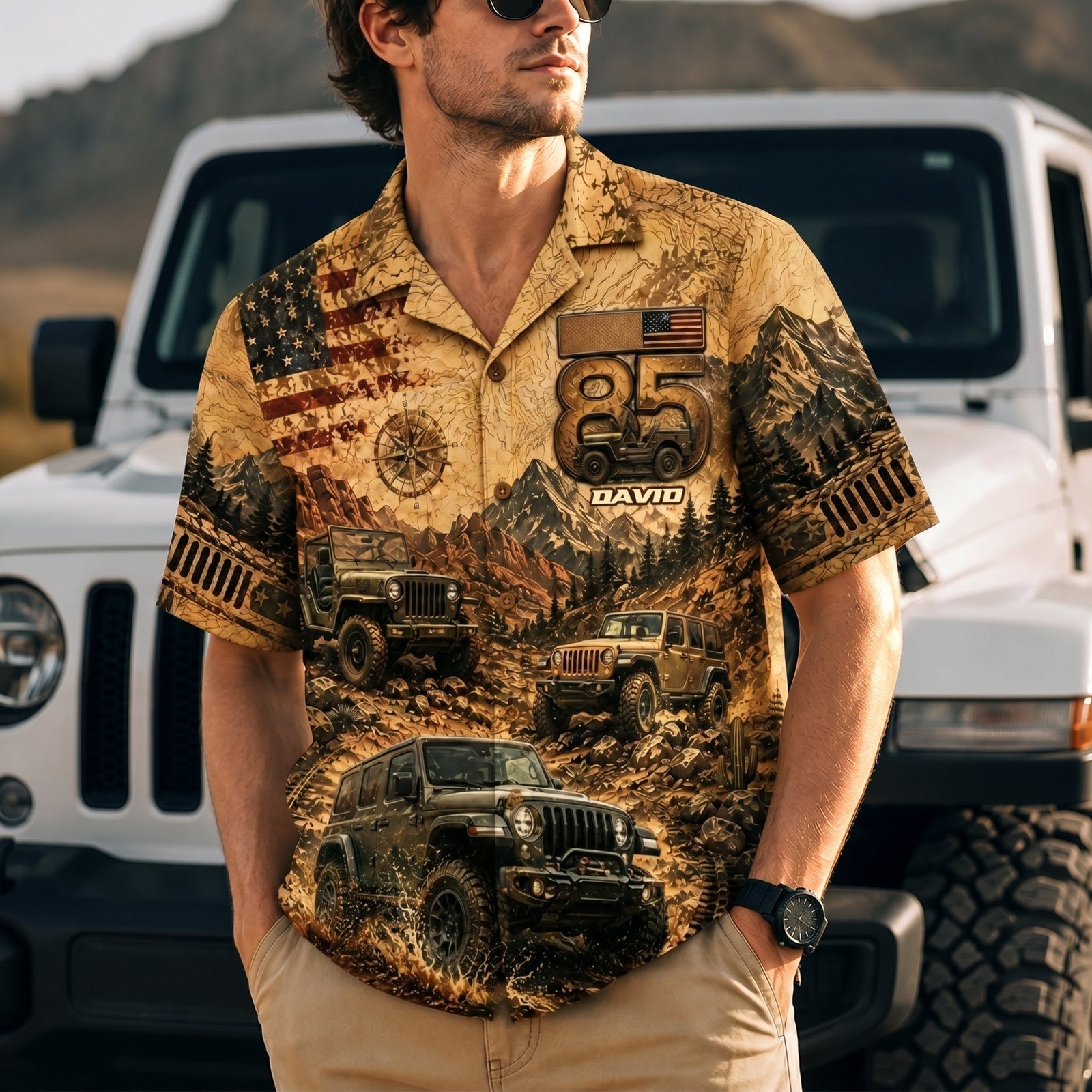 85th Anniversary Off-Road Hawaiian Shirt - Personalized Gift For Off-Road Lovers