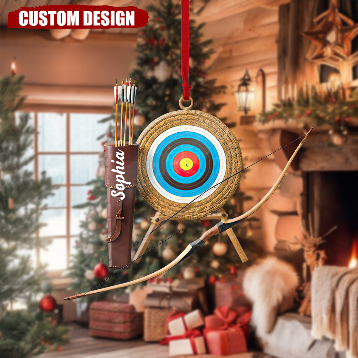 New Release Personalized Archery Set Ornament-Gifts For Archery Lover