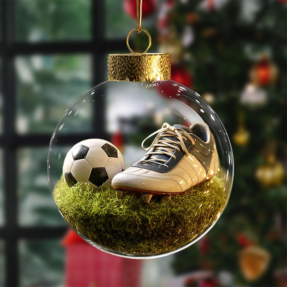 Soccer Ball Christmas Ornament
